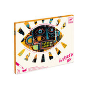 Basquiat Colouring Kit